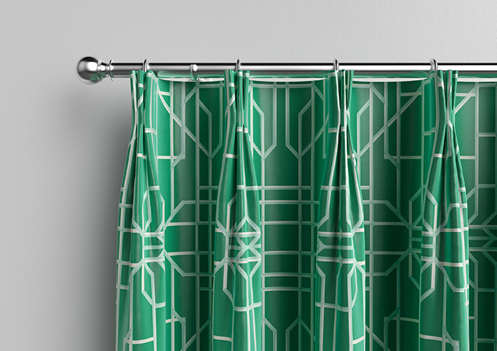 Bamboo Brights, Jade - Made To Measure Curtains - Image 11